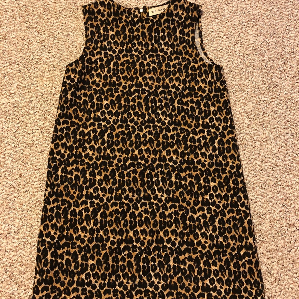 M Zaraknit Leopard Dress